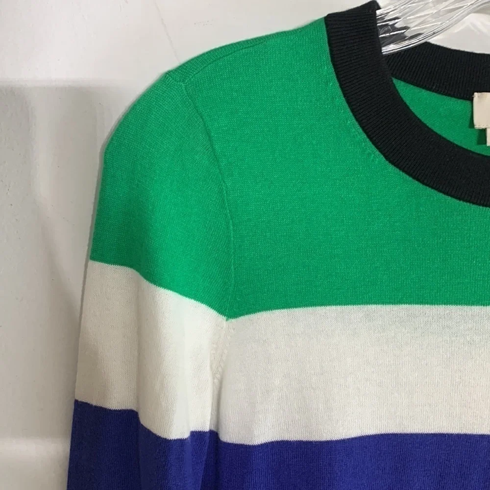 Kate spade color block Cashmere Blend long sleeve pullover women’s small top